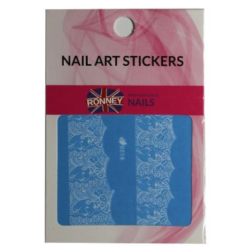 RONNEY - Naklejki wodne na paznokcie NAILART STICKERS RN 188    !